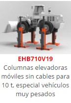 EHB710 Columnas elevadoras moviles para 10t