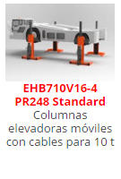 ehb710 Columnas elevadoras móviles para aeropuertos